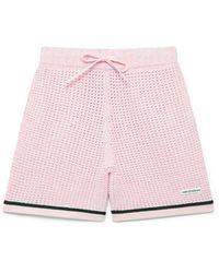 Casablanca Paris - Short De Polo En Coton Mouliné - Lyst