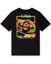 Casablanca Paris - Heat Map Logo Short Sleeve T-Shirt - Lyst