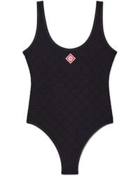 Casablanca Paris - Maillot De Bain À Monogramme - Lyst