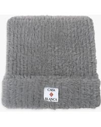 Casablanca Paris - Fluffy Square Beanie By - Lyst