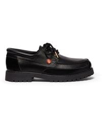 Casablanca Paris - Leather Boat Shoes, Size By - Lyst