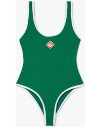 Casablanca Paris - Maillot De Bain Une Pièce À Monogramme - Lyst