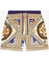 Casablanca Paris - Short En Soie Plafond Orne De Musique - Lyst