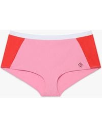 Casablanca Paris - Short De Bikini Rose À Monogramme - Lyst