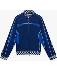 Casablanca Paris - Veste De Survêtement En Tricot Bleu Marine Cyber - Lyst