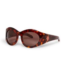 Casablanca Paris - Tortoiseshell Goggle Sunglasses By - Lyst
