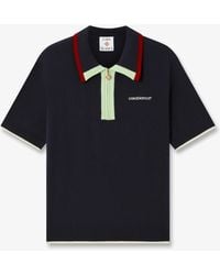 Casablanca Paris - Merino Short Sleeve Polo Shirt, By - Lyst
