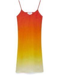 Casablanca Paris - Silk Slip Dress, Size By - Lyst