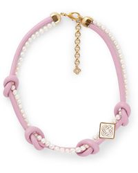 Casablanca Paris - Knotted Necklace By - Lyst