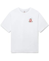 Casablanca Paris - T-Shirt Oversize À Manches Courtes Dragonfly Floral - Lyst