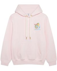 Casablanca Paris - Sweat À Capuche Manga Tennis Ball - Lyst