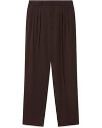 Casablanca Paris - Pantalon De Costume Plissé En Laine - Lyst