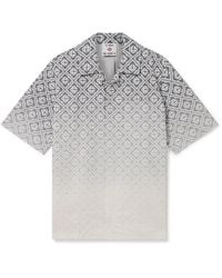 Casablanca Paris - Chemise À Manches Courtes À Monogramme Dégradé - Lyst