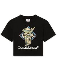 Casablanca Paris - Diamond Column Baby Short Sleeve T-Shirt, By - Lyst