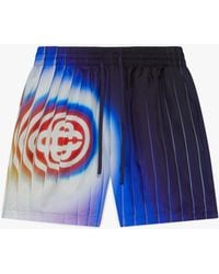 Casablanca Paris - Short En Soie Shockwave - Lyst