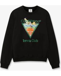 Casablanca Paris - Tennis Club Icon Pyramid Abduction Sweatshirt, By - Lyst