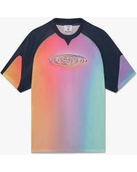 Casablanca Paris - Glass Gradient Short Sleeve Football Shirt, By - Lyst