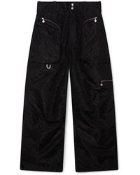 Casablanca Paris - Pantalon Cargo En Nylon Jacquard - Lyst