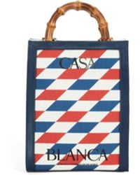Casablanca Paris - Mini Casa Canvas Tote Bag By - Lyst