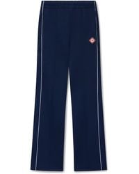 Casablanca Paris - Pantalon De Survêtement En Piqué - Lyst