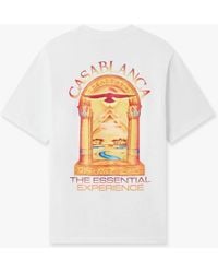 Casablanca Paris - Hermons Mirage L'Arche Short Sleeve T-Shirt, By - Lyst
