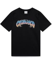 Casablanca Paris - T-Shirt À Manches Courtes Dégradé Gothic - Lyst