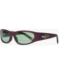Casablanca Paris - Warped Sport Sunglasses By - Lyst