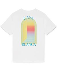 Casablanca Paris - T-Shirt À Manches Courtes L'Arche - Lyst