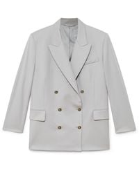 Casablanca Paris - Blazer Oversize En Laine - Lyst