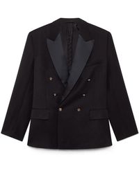 Casablanca Paris - Blazer Croisé En Laine - Lyst