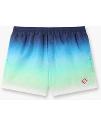 Casablanca Paris - Gradient Jacquard Swim Shorts, By - Lyst