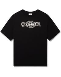 Casablanca Paris - T-Shirt À Manches Courtes Oversize Casablanca Chrome - Lyst