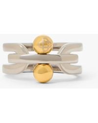 Casablanca Paris - C Link Ball Ring, By - Lyst
