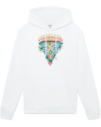 Casablanca Paris - Sweat À Capuche À Manches Longues Innocence Triangle - Lyst