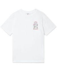 Casablanca Paris - Le Passage Short Sleeve T-Shirt, By - Lyst