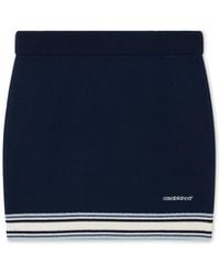 Casablanca Paris - Jupe De Tennis En Maille Mérinos - Lyst