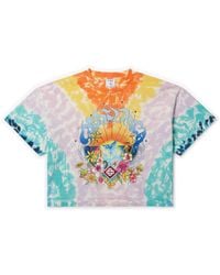 Casablanca Paris - T-Shirt À Manches Courtes Tie-Dye Surf Trip - Lyst