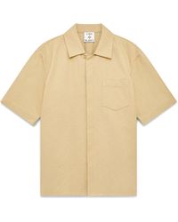 Casablanca Paris - Cotton Monogram Jacquard Short Sleeve Shirt, By - Lyst