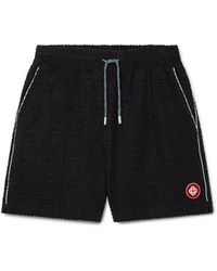 Casablanca Paris - Short En Tissu Éponge Jacquard À Monogramme - Lyst