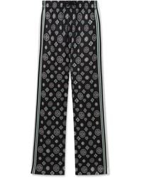Casablanca Paris - Monogram Pyjama Silk Satin Trousers - Lyst