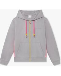 Casablanca Paris - Zip-Up Hooded Sweatshirt, By - Lyst