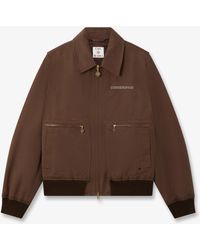Casablanca Paris - Monogram Cotton Blouson, By - Lyst