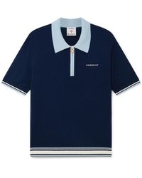 Casablanca Paris - Polo De Tennis En Maille Mérinos - Lyst