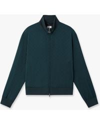Casablanca Paris - Dark Monogram Zip-Up Track Jacket, By - Lyst