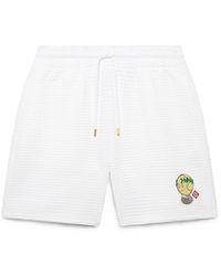 Casablanca Paris - Short De Survêtement Matelassé Tennis Mascot - Lyst