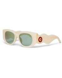 Casablanca Paris - Cream The Memphis Sunglasses By - Lyst