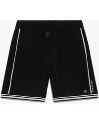 Casablanca Paris - Short Noir En Mesh - Lyst