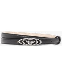 Casablanca Paris - Mini Warped Logo Belt, By - Lyst