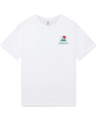 Casablanca Paris - T-Shirt À Manches Courtes Montagne Ondulee - Lyst