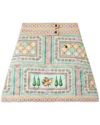 Casablanca Paris - Le Labyrinthe Quilted Mini Skirt, Size By - Lyst